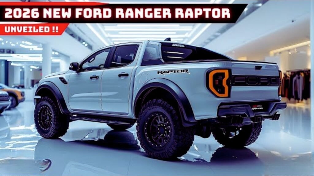 2026 Ford Ranger Raptor Facelift
