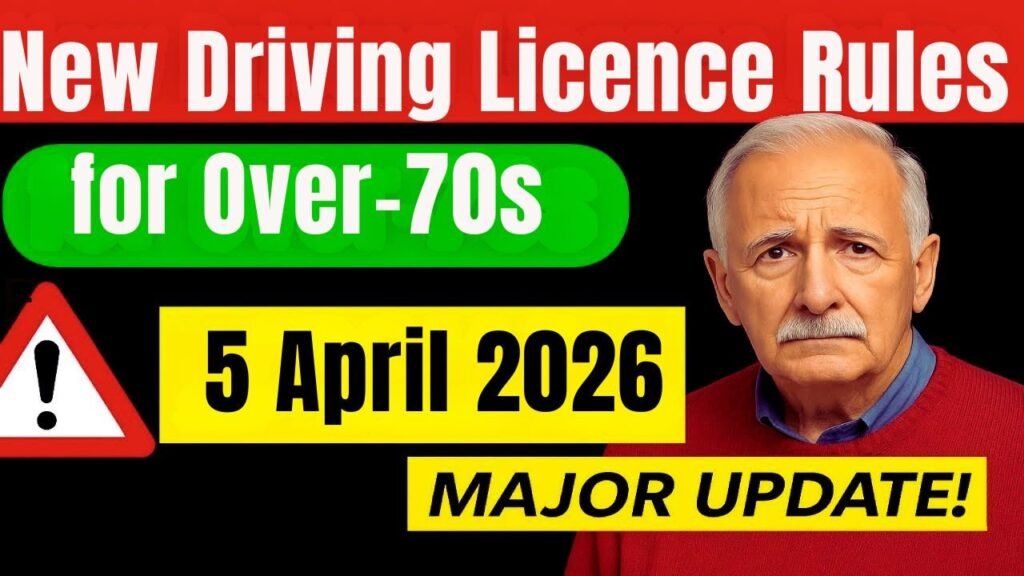 New Driving Licence Rules for Over-70s in Australia from 5 April 2026