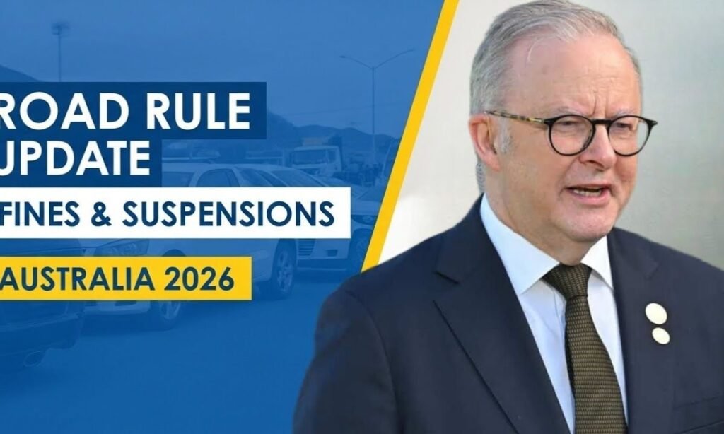 Australia’s NEW Traffic Laws 2026 – Massive Fines, Licence Suspensions