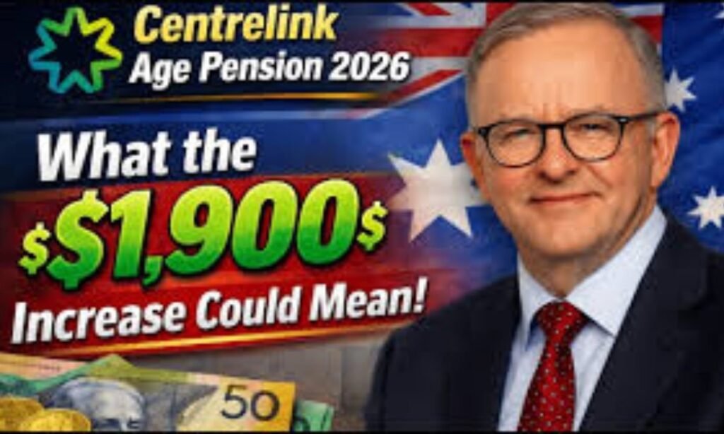 Centrelink Age Pension 2026: $1,900 Increase Confirmed