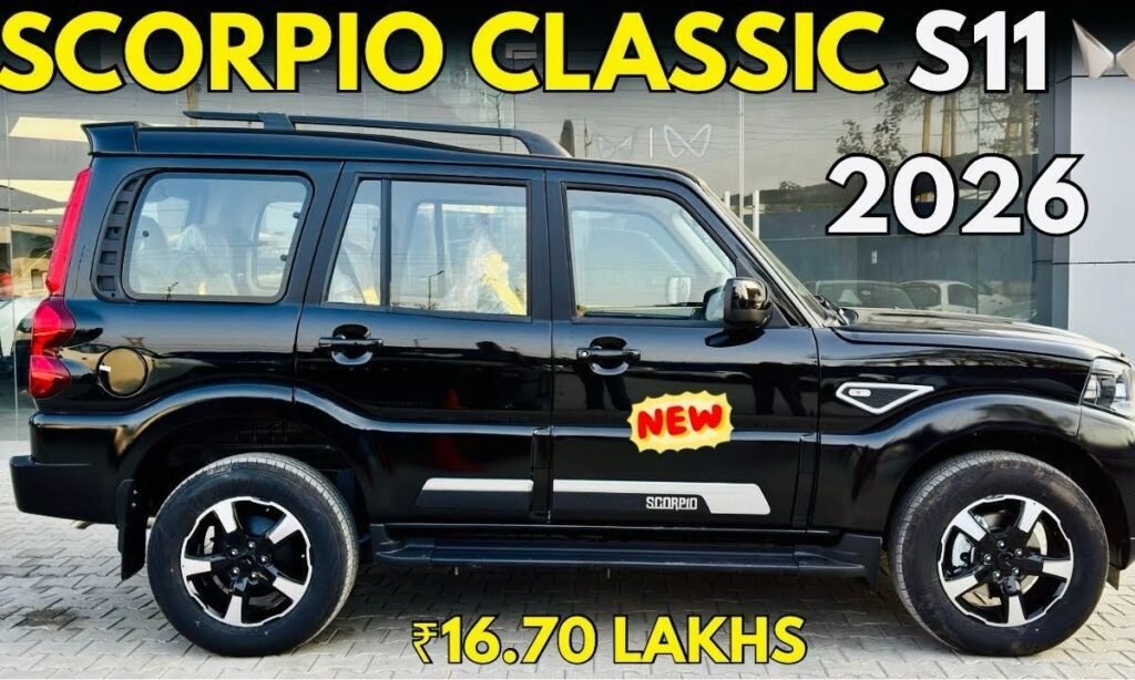 Mahindra Scorpio Classic S11 Top Model 2026 Detailed Review Scorpio Classic S11