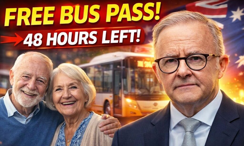 Australia New Free Bus Pass Rule in 48 Hours – Are